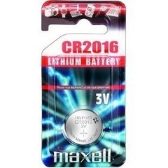 MAXELL Lithium CR 2016 3V Baterie knoflíková