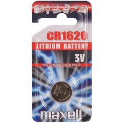 MAXELL Lithium CR 1620 3V Baterie knoflíková