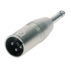 Soundking CA 308 - redukce XLR samec - 6,3 mm Jack samec, Sklad: 3ks            -D05-