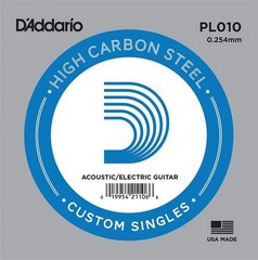 D'ADDARIO PL010 Struna pro elektrickou/akust.kytar (HN177732),sklad: 9ks    -D04-