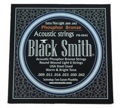Black Smith PB-0942 (.009/.042) Acoustic(Phosphor bronze) Extra Thin Light, , sklad: 2ks